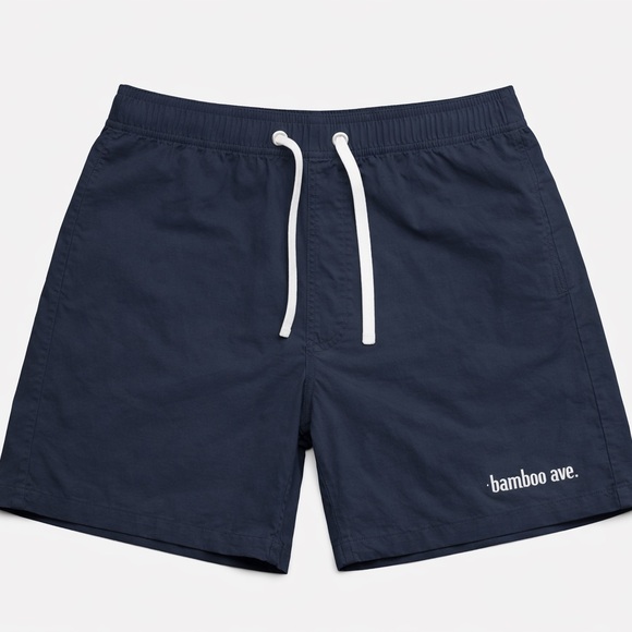 BAMBOO Other - BAMBOO AVE Men's Navy Blue Shorts
